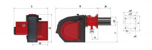 Газовая горелка промышленная